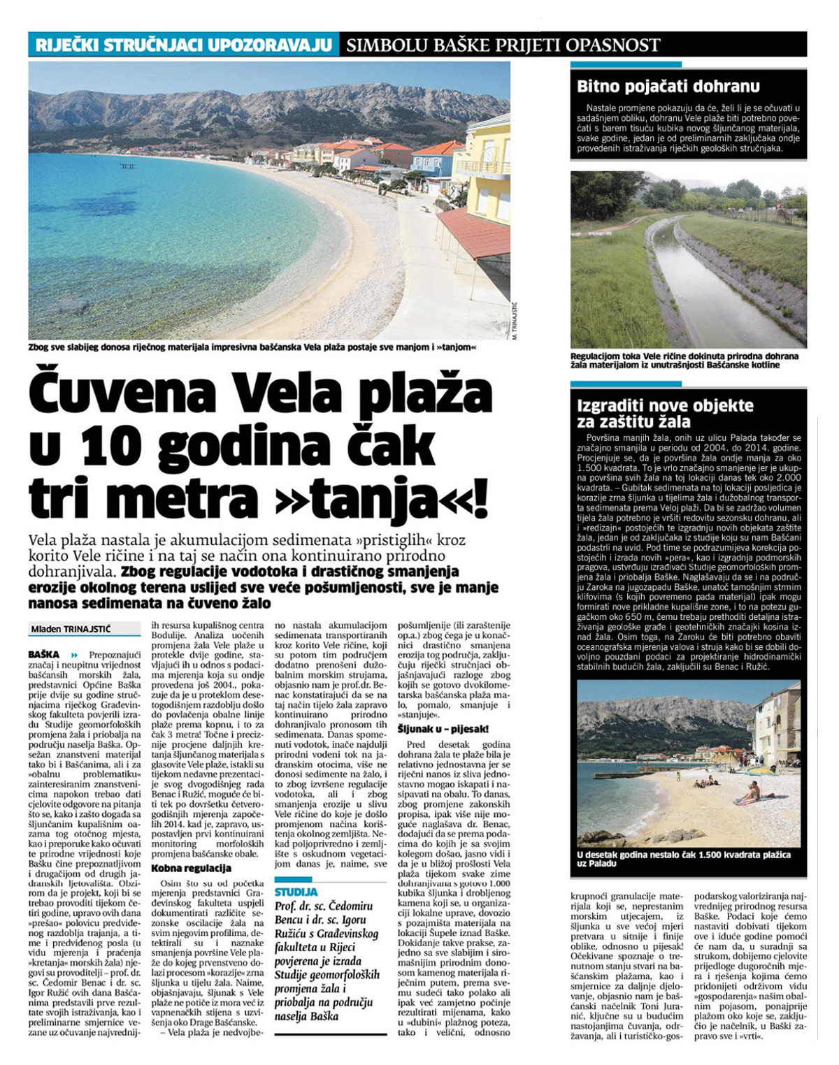 Čuvena Vela plaža u 10 godina čak 3 metra tanja