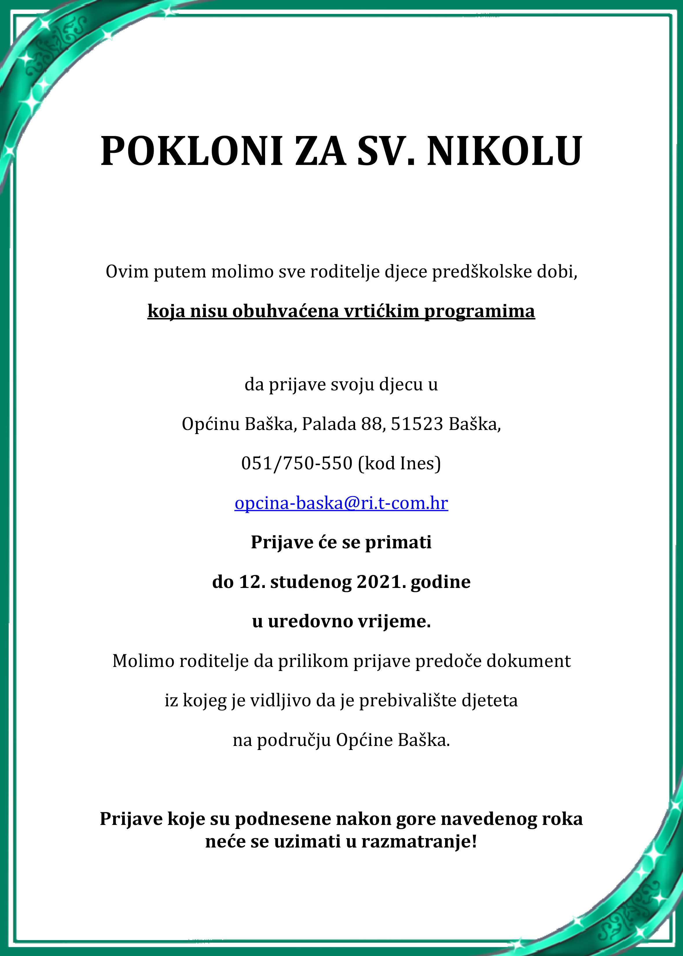 Pokloni za sv.Nikolu